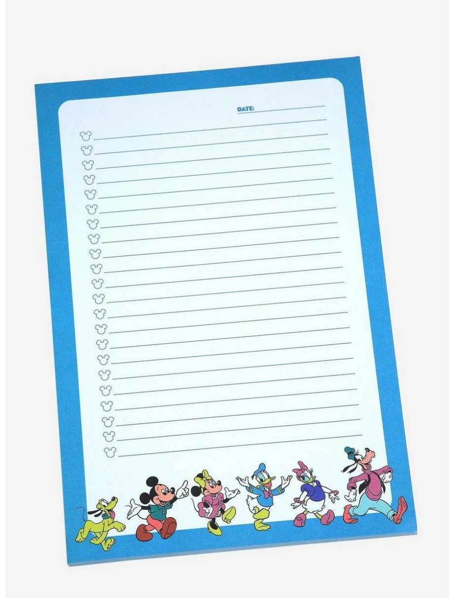 Cartoons * | Cartoons Cakeworthy Mickey Mouse & Friends Character Notepad