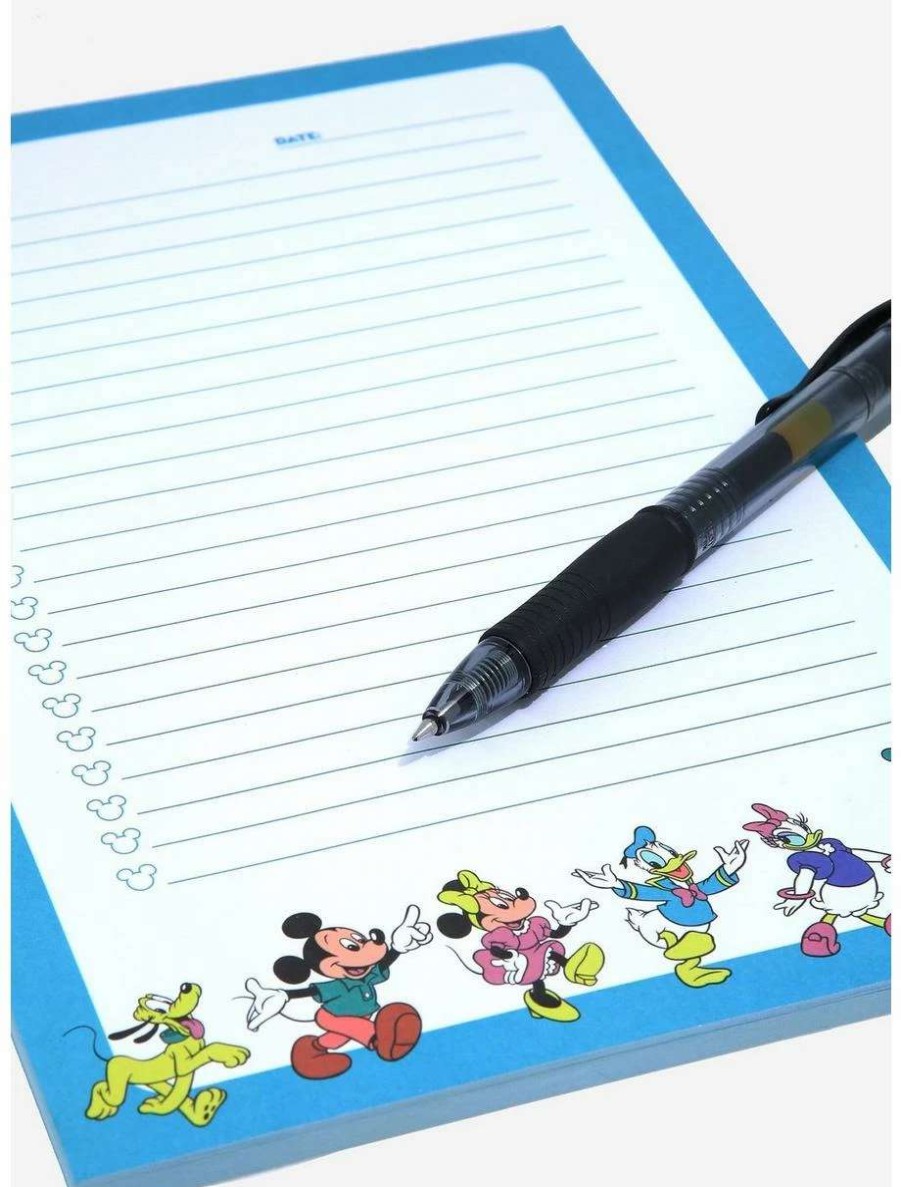 Cartoons * | Cartoons Cakeworthy Mickey Mouse & Friends Character Notepad