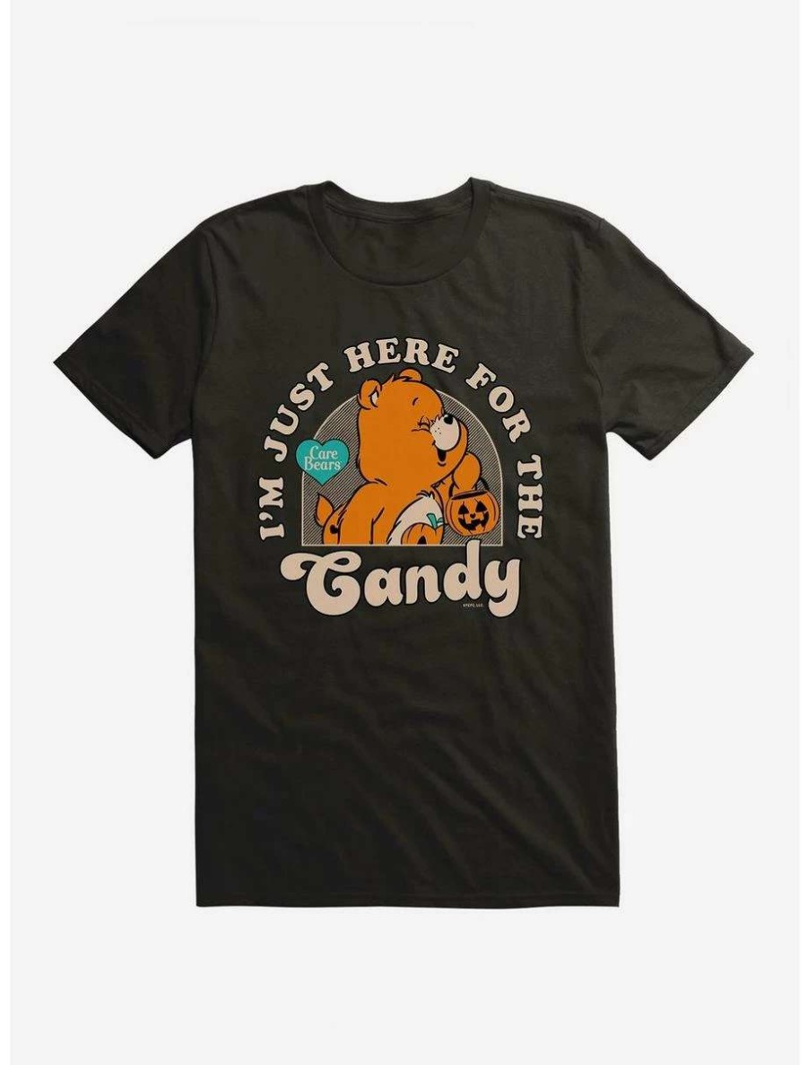 Cartoons * | Cartoons Care Bears Just Here For The Candy T-Shirt