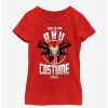 Cartoons * | Cartoons Samurai Jack My Aku Costume Cosplay Youth Girls T-Shirt