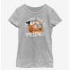 Cartoons * | Cartoons Ed, Edd, & Eddy Thankful For Friends Youth Girls T-Shirt