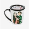 Anime * | Anime Demon Slayer: Kimetsu No Yaiba Kamado Siblings Mug With Lid