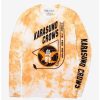 Anime * | Anime Haikyu!! Karasuno Crows Tie-Dye Long Sleeve T-Shirt Boxlunch Exclusive