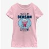 Cartoons * | Cartoons Regular Show My Benson Costume Cosplay Youth Girls T-Shirt