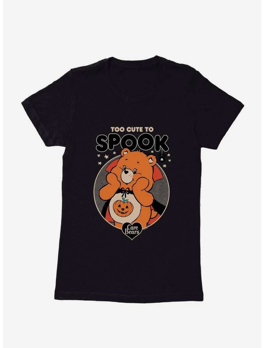 Cartoons * | Cartoons Care Bears Too Cute To Spook Womens T-Shirt