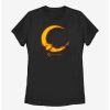 Anime * | Anime Castlevania Moon Fire Womens T-Shirt