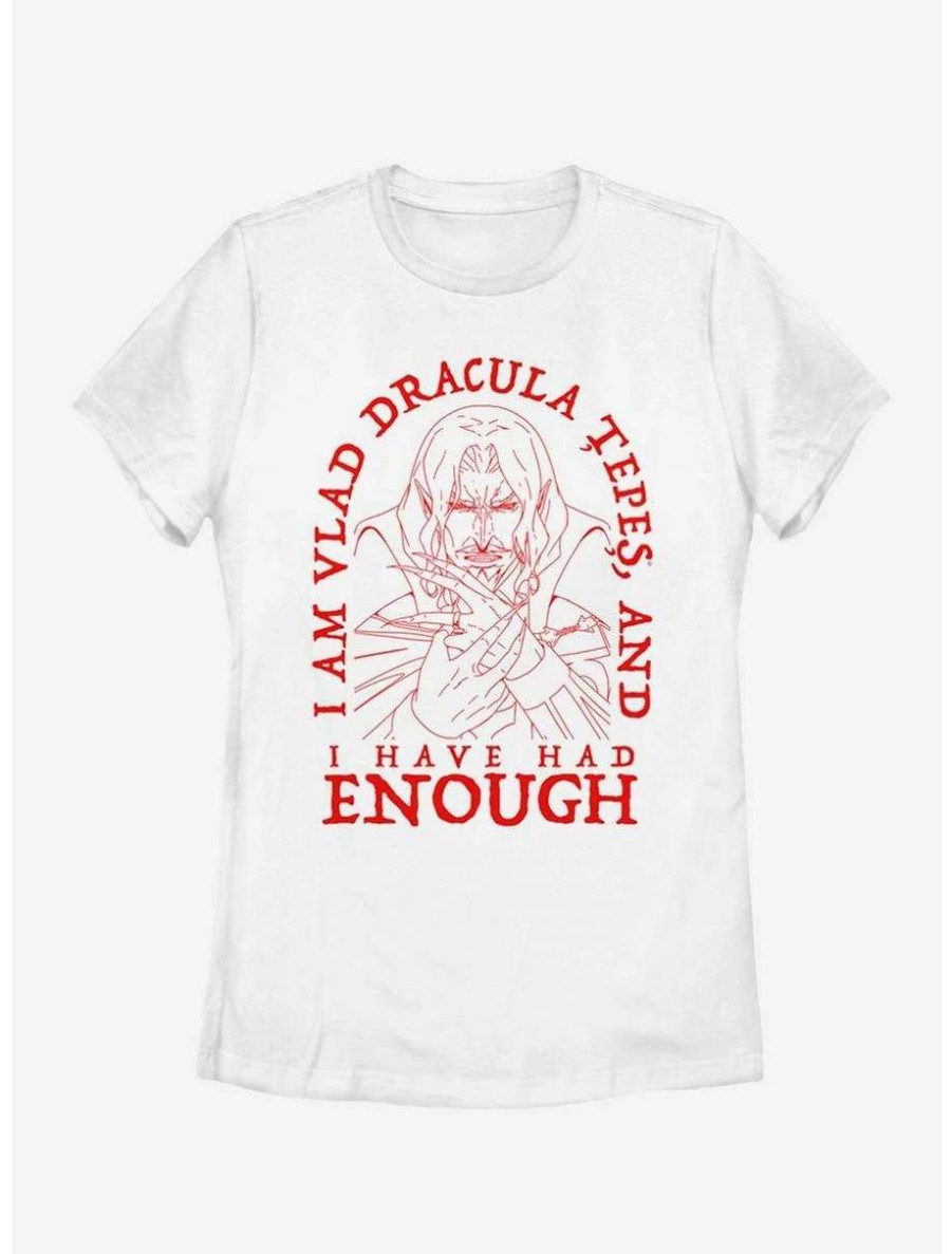 Anime * | Anime Castlevania Had Enough Womens T-Shirt