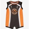 Anime * | Anime Haikyu!! Shoyo Hinata Karasuno High School Infant Basketball Jersey Romper Boxlunch Exclusive